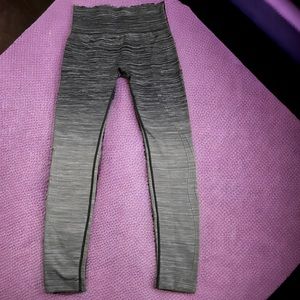 CLEARANCE ~ PRIME CUT Grey Ombre Full Length Yoga Leggings